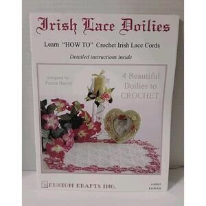 Irish Lace Doilies How to Crochet Irish Lace Cords (Ferosa Harold)